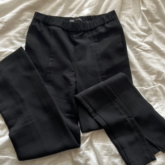 ZARA HIGH RISE PANTS - Picture 1 of 3